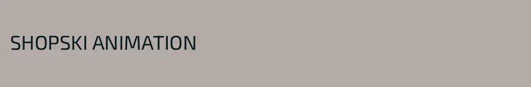 SHOPSKI ANIMATION